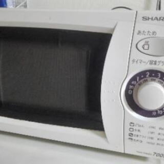 SHARP　2010年製品　　電子レンジの画像