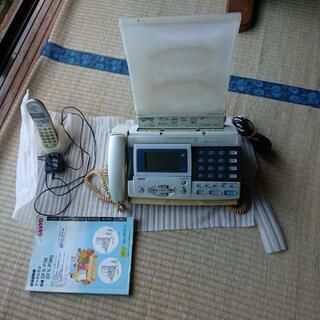 ファクシミリ付電話機一式&子機一台の画像