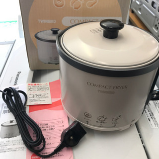 ツインバード　フライヤー　コンパクトフライヤー　の画像