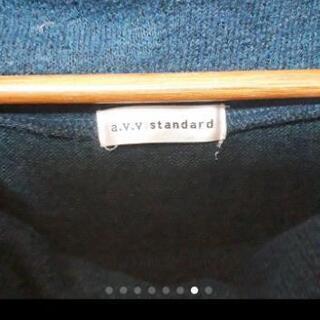 急募🔊 ◀️アーヴェヴェ▶️深緑 タートルネック ゆったり Mの画像