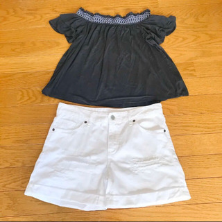 ユニクロ　ボーイフレンドフィットデニム　ショートパンツ