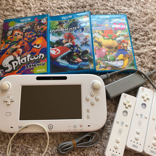 ニンテンドー　Wii U ＋ソフト３本