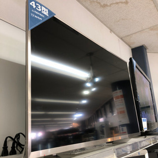 4K対応！Hisenseの43インチ液晶テレビのご紹介！