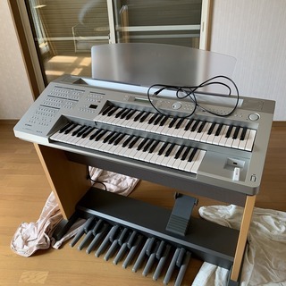 美品 ヤマハ ステージア ELB-01 エレクトーン 譜面台＆専用イス付 2014年製