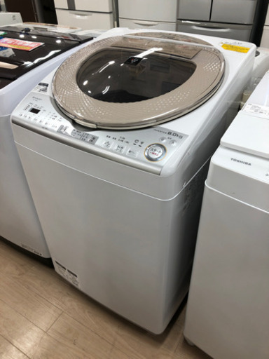 【12ヶ月安心保証付き】 SHARP 全自動洗濯機　2017年製