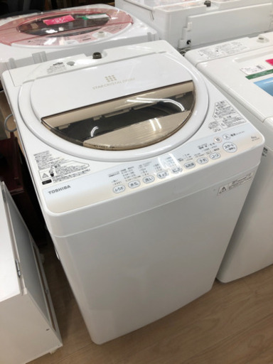 ●【6ヶ月安心保証付き】 TOSHIBA  全自動洗濯機　2015年製