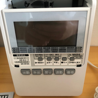 マックスタイムレコーダ ER-110S5Wの画像