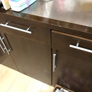 候補者決定　キッチン収納　デパート高級品　ステンレストップの画像