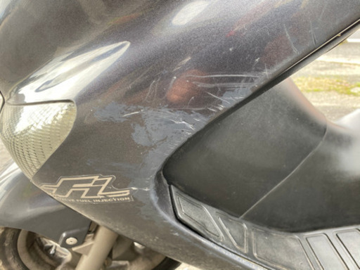 ヤマハ　マジェスティ125 Fi  ガンメタ