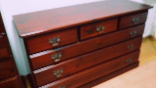 インザルーム（in the room) オーク材　英国調ローチェスト（購入時20万円）