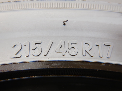 ほとんど使っていません♪215/45Ｒ17　4本組　ナノエナジー　プリウス、８６