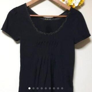 急募🔊 ブラック ラメ 切り替えし M❓