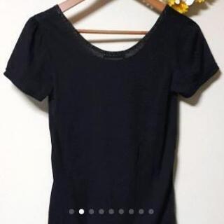 急募🔊 ブラック ラメ 切り替えし M❓の画像