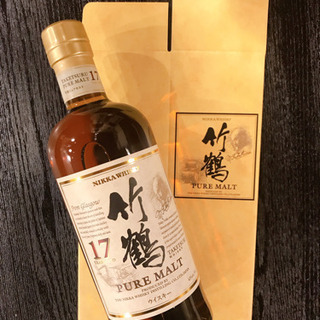 ペイペイ、メルペイ対応可‼️竹鶴17年箱付き【正規販売店＆保存状...