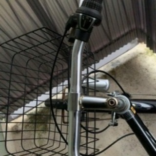 シティサイクル 27インチ 6段変速 黒 の画像