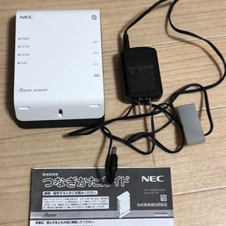 【ジャンク】ブロードバンドルータ　AtermWF800HPの画像