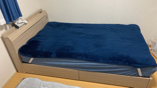 セミダブルベッド+マットレス