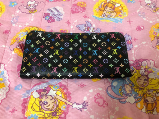 ルイヴィトン  LV マルチカラー　お財布　ウォレット　本物　正規品