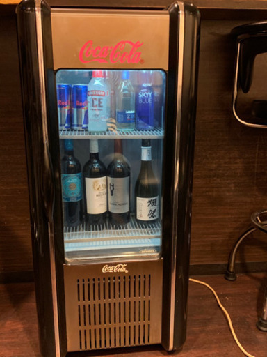 【非売品】コカコーラ冷蔵ショーケース［黒］美品