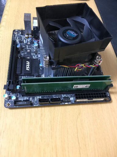 【決まりました】core i7 6700/DDR4 2133 16GB/MSI h110マザーボード