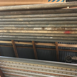 取引中！足場用タンカンパイプ　２m  11本の画像