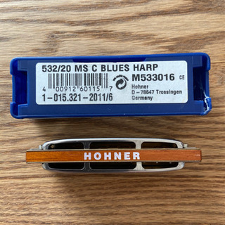 0円　ハーモニカ　BLUE HARP MS 3/16までの画像