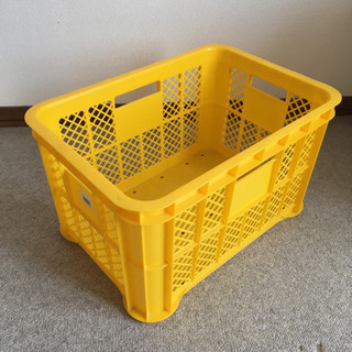 ミニコンテナ　黄色　一つ