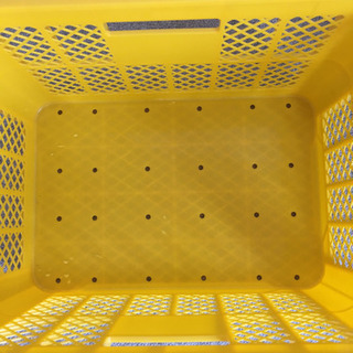 ミニコンテナ　黄色　一つの画像