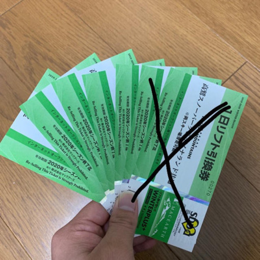 高鷲スノーパーク、ダイナランドリフト券