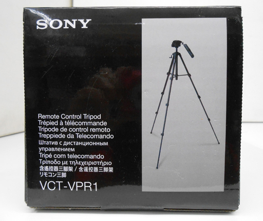 未使用 SONY VCT-VPR1 リモコン三脚 MULTI端子対応 コンパクト 三脚 ソニー ☆ PayPay(ペイペイ)決済可能 ☆ 札幌市 清田区 平岡