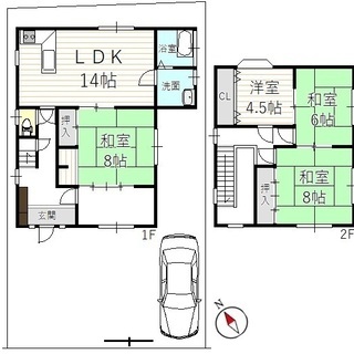 ◆南丹市日吉町胡麻ミロク ◆敷地広々約75坪！ ◆スローライフや...