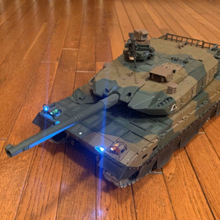 アシェット10式戦車をつくる　改造品　自走（ラジコン）