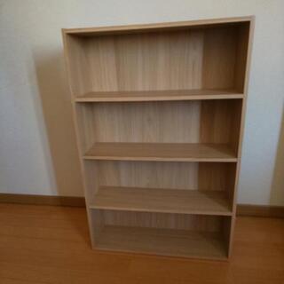 本棚またはカラーボックスあげます！