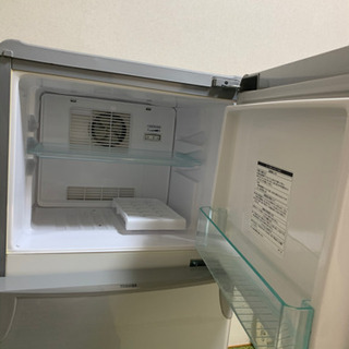 TOSHIBA冷蔵庫120リットルの画像