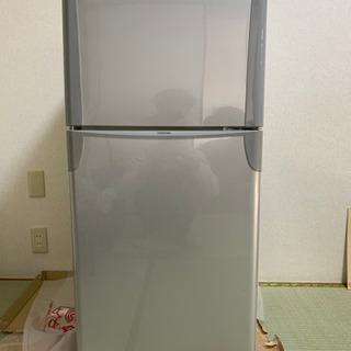 TOSHIBA冷蔵庫120リットルの画像