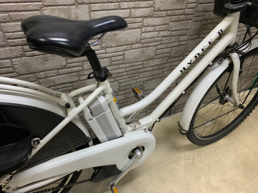 新生活応援SALE  東京23区配達無料　新基準  BS ブリジストン HYDEE-B  8.9Ah リチウム 電動自転車 中古