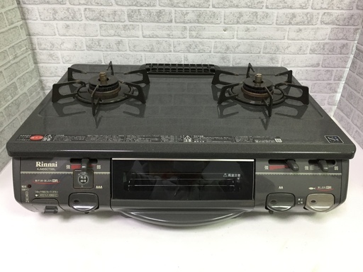 リンナイ　ガステーブル　2011年製　LPガス　プロパンガス　RTS-660GCTS-L　中古品6174