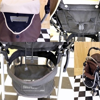 GRACO　グレコ　ベビーバギー　ブラウン　お散歩　収納　ベビーカー　公園　の画像