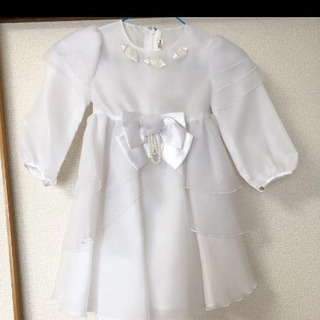 子供 フォーマルドレス 白