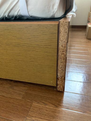 引き渡し先決定しました　ダブルベッドフレーム