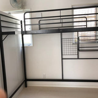 ロフトベッド　ニトリの画像