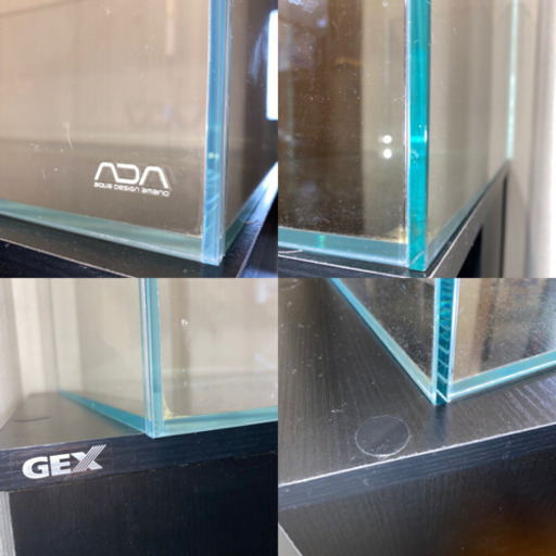 ADA 60cm水槽/Gex水槽台　セット