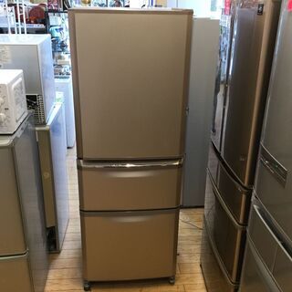 安心1年保証付】3ドア冷蔵庫 MITSUBISHI MR-C34A-P 2017年製 335L