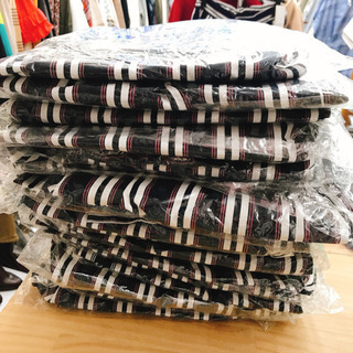 定価5390円　レイカズン  新品　ストライプワイドパンツ