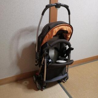 クマのプーさんベビーカーAB両方型の画像