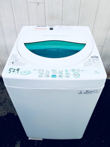 ❶529番 TOSHIBA✨全自動電気洗濯機⚡️ AW-505‼️