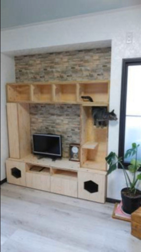 オーダー出来る合板で製作する収納