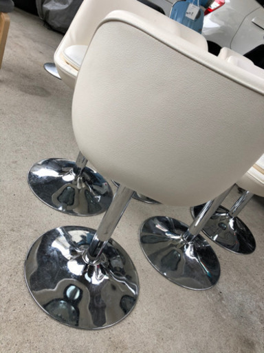 【中古】カウンターチェア　６脚セット