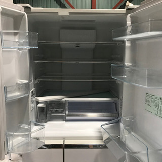 Panasonic 474L 6ドア冷凍冷蔵庫 NR-F470PV-W 2015年製
