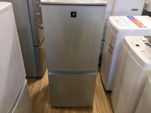 【安心6ヶ月保証付】2ドア冷蔵庫 SHARP SJ-PD14X 2012年製 137L 【トレファク桶川店】